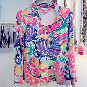 Womens Lilly Pulitzer Pullover Jacket